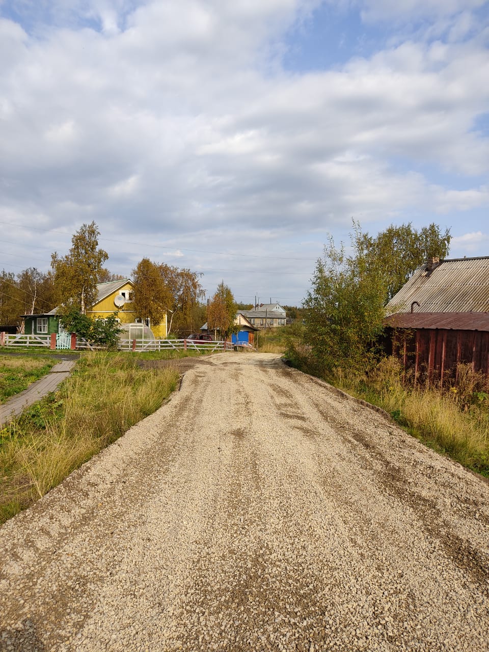 Обустройство дороги-лежневки.